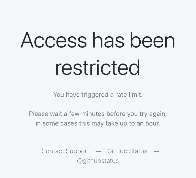 GitHub 疑似加入更严格的并发限制，影响代理软件托管规则众多代理软件用户今日凌晨一点左右发现，他们定时更新在 Github 的托管规则以及图标时，代理软件会返回 429 错误